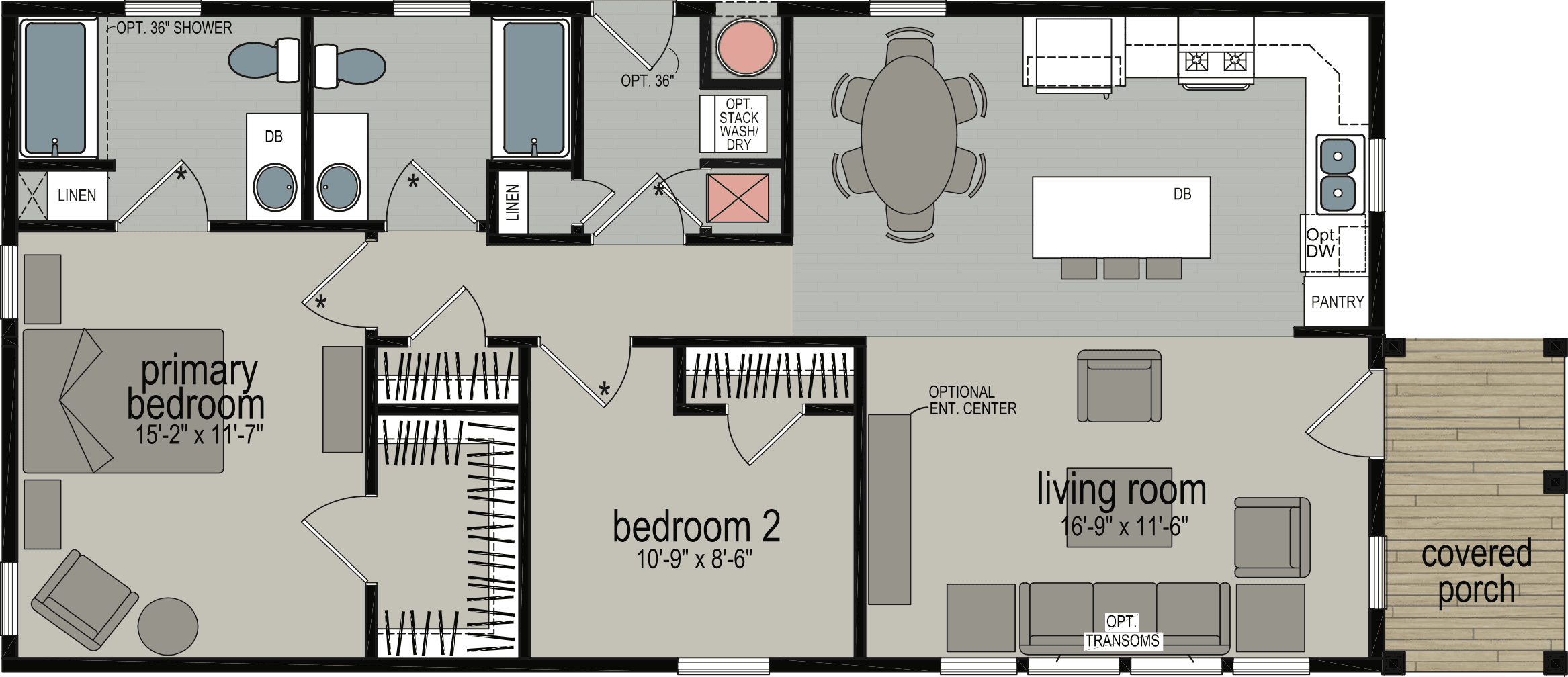 Avila floor plan and hero home features