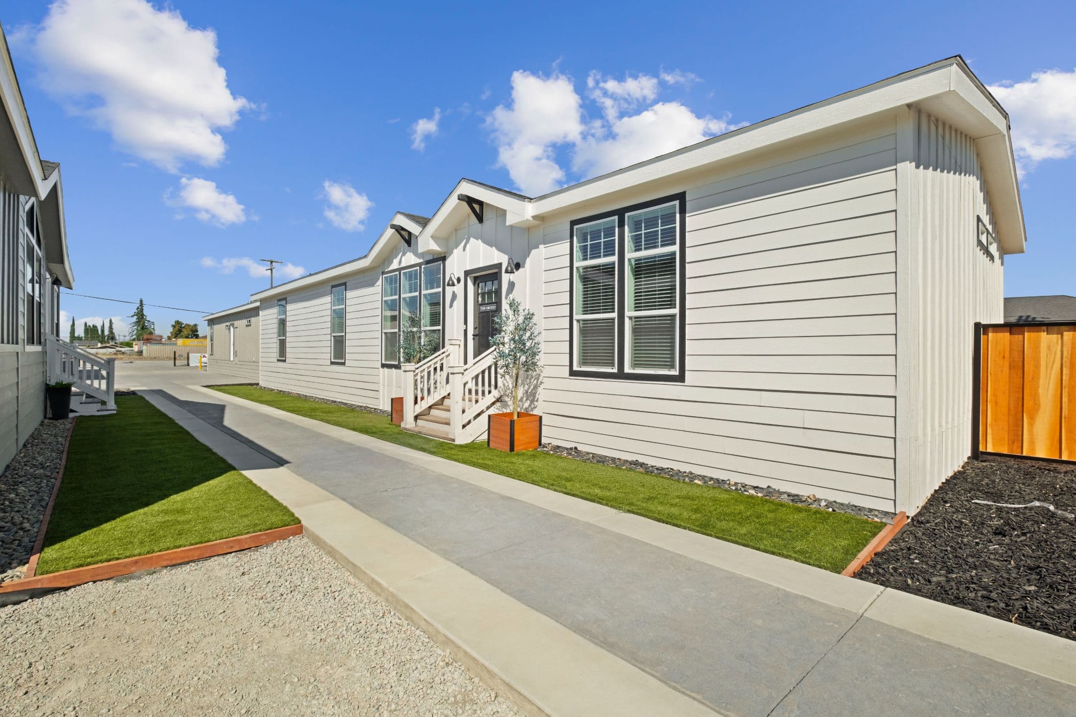 Orchid 64 elevation home features